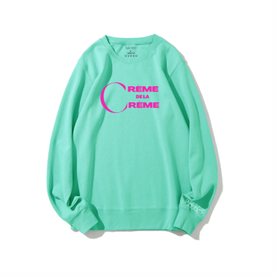 Crème de la Crème Sweatshirt Seafoam Green – Loyal Intent