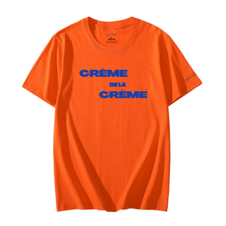 Crème de la Crème T-shirt Organic Orange